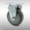 Service Caster 4 Inch SS Gray Polyurethane Wheel Rigid Top Plate Caster SCC-SS20R414-PPUB - alternate 5